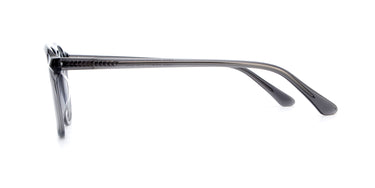 Men Vista Eyeglasses: Edgar - Transparent Black - SpecSMART Eye Clinic (Side View)